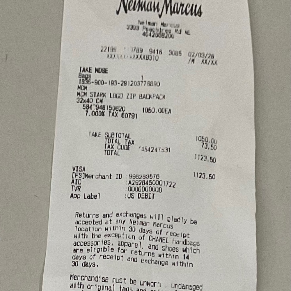 MCM Pink& Black Leather Studded Logo Backpack Gold Hardware Women’s Stark.